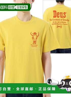 韩国直邮DEUS 决战 T 恤 (DMP251947D-SLE)新款