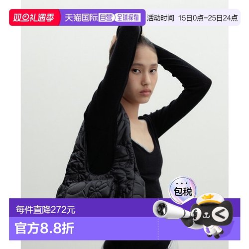 韩国直邮ARCHIVEPKE 女士通用款女包Puffy shoulder bag(Dust blac