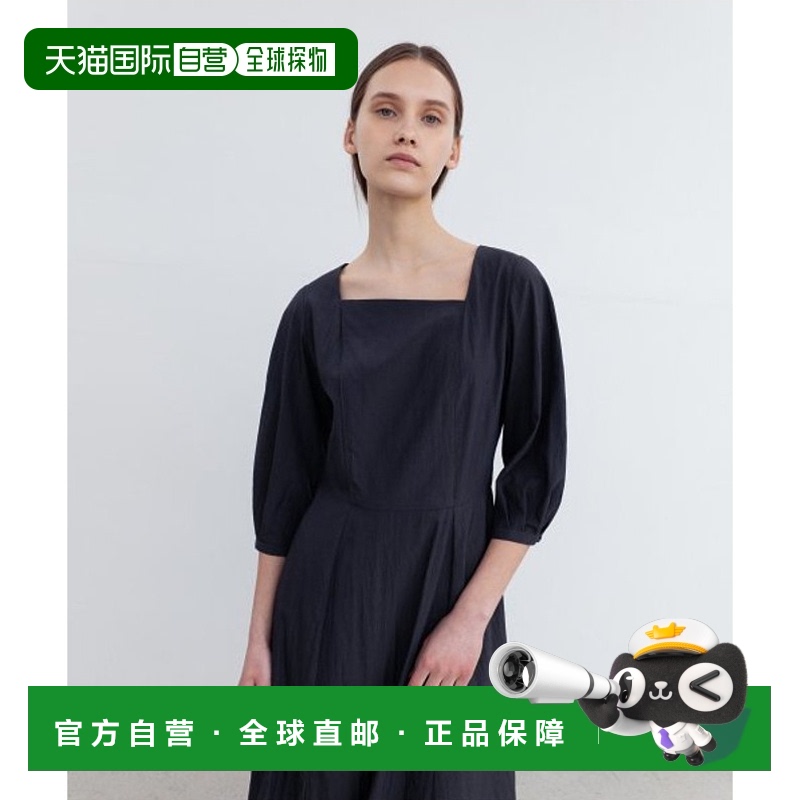 韩国直邮RE RHEE 女士连衣裙RO2OPO009-0_WB SQUARE NECK PUFF SLE