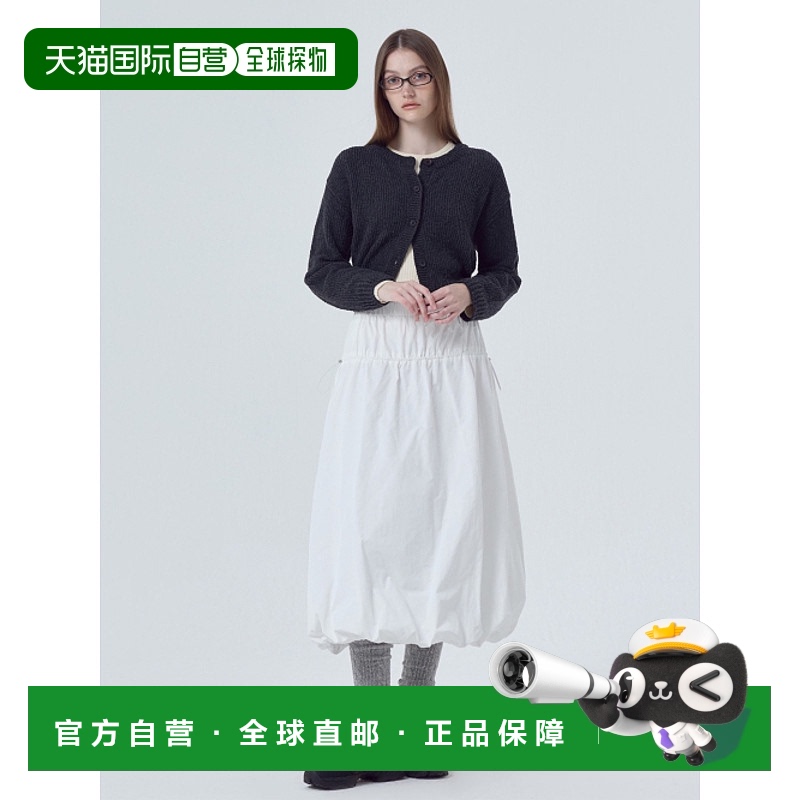 韩国直邮ETMON 女士半身裙SK130TFF02 String Balloon Long Skirt