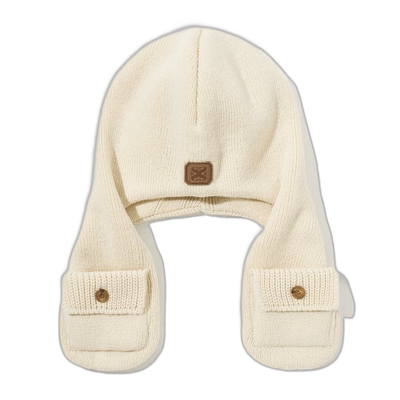 韩国直邮SATUR设计师款大气简约日常休闲个性针织帽SA23FWUA21IV