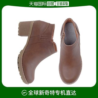韩国直邮[VANI FLAT] 女士 短腰靴子 BKJ83306BN