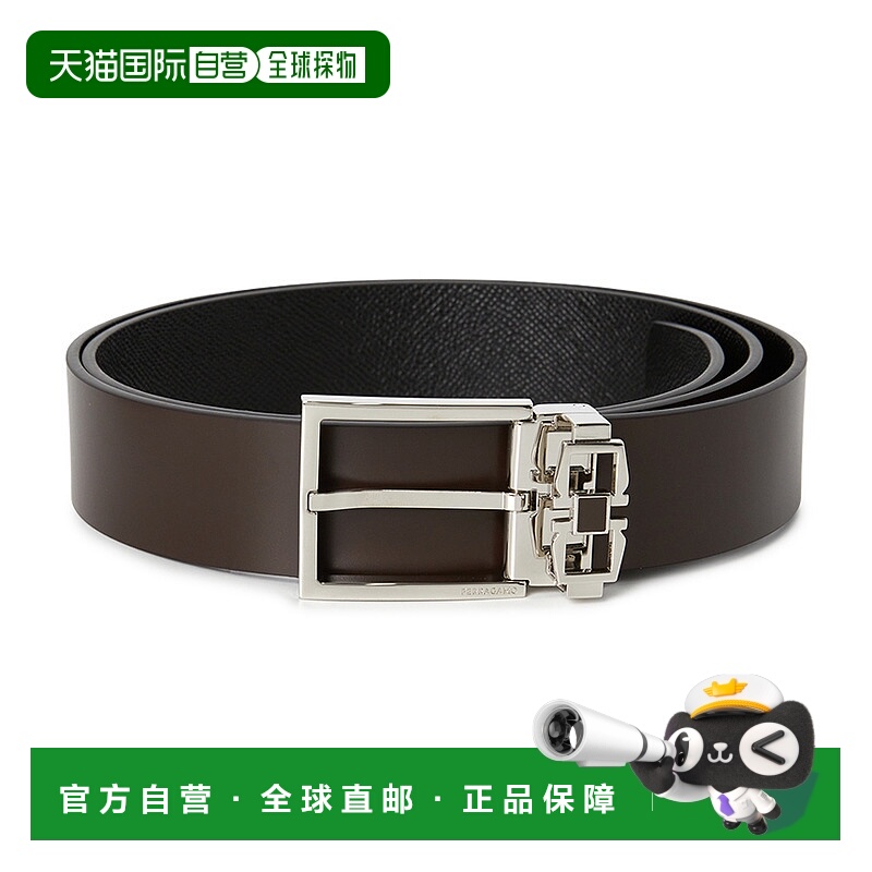 1h可退 韩国直邮ferragamo 男士 腰带菲拉格慕牛皮休闲皮带
