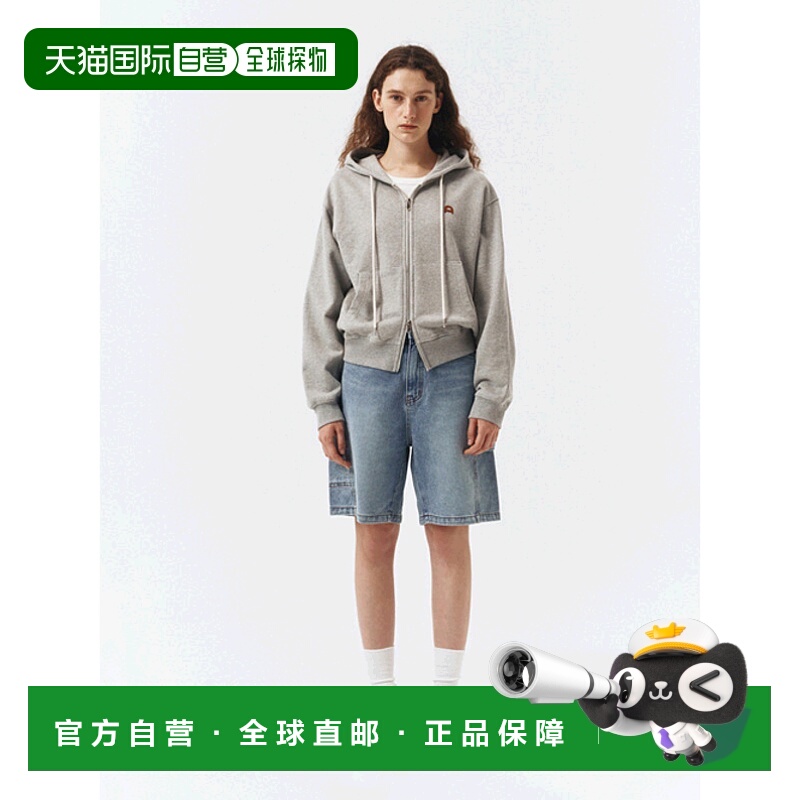 韩国直邮Dunst2023秋冬新品中性风经典女款卫衣UDTS3C108G2帽衫