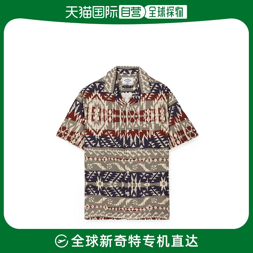 韩国直邮portuguese flannel通用衬衫