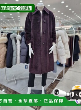 韩国直邮THE IZZAT 羊驼羊毛绗缝大衣 IMCA0CT22590