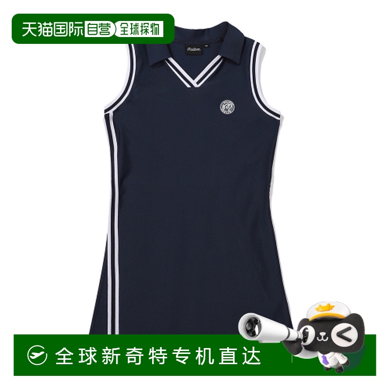 韩国直邮MALBON GOLF女士运动背心M4322PSL12NVY Long Slit Sleeve