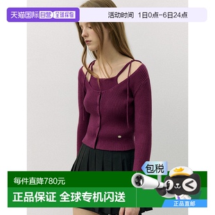 韩国直邮rolarola英新款 306644196 少女甜美清新春季 针织衫