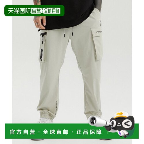 韩国直邮LIFEWORK 公用男士男装新款尼龙卫裤休闲裤LW222KL476