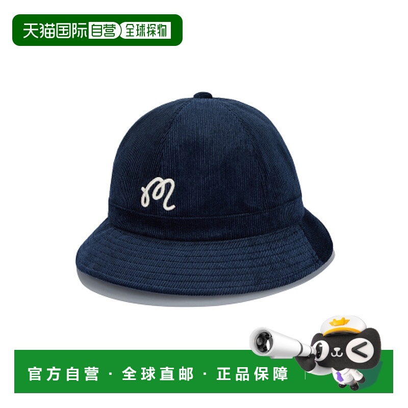 韩国直邮MALBON GOLF 女士帽子  CORDUROY DOME BUCKET HAT M5342P