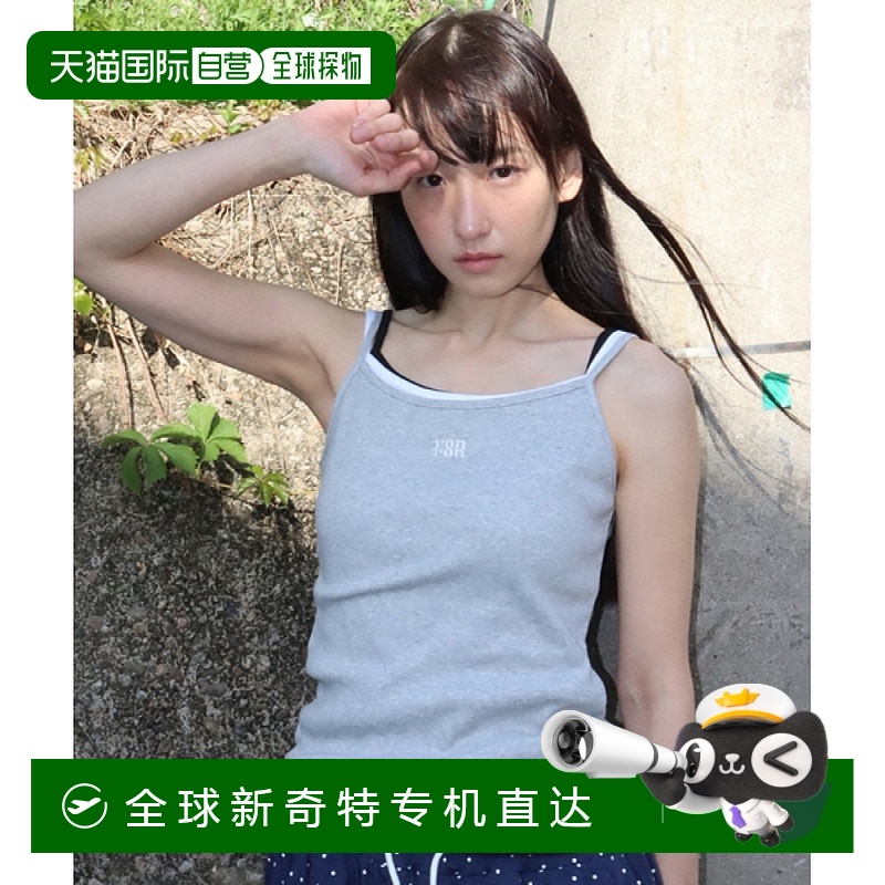1h可退 韩国直邮ronron  上装T恤