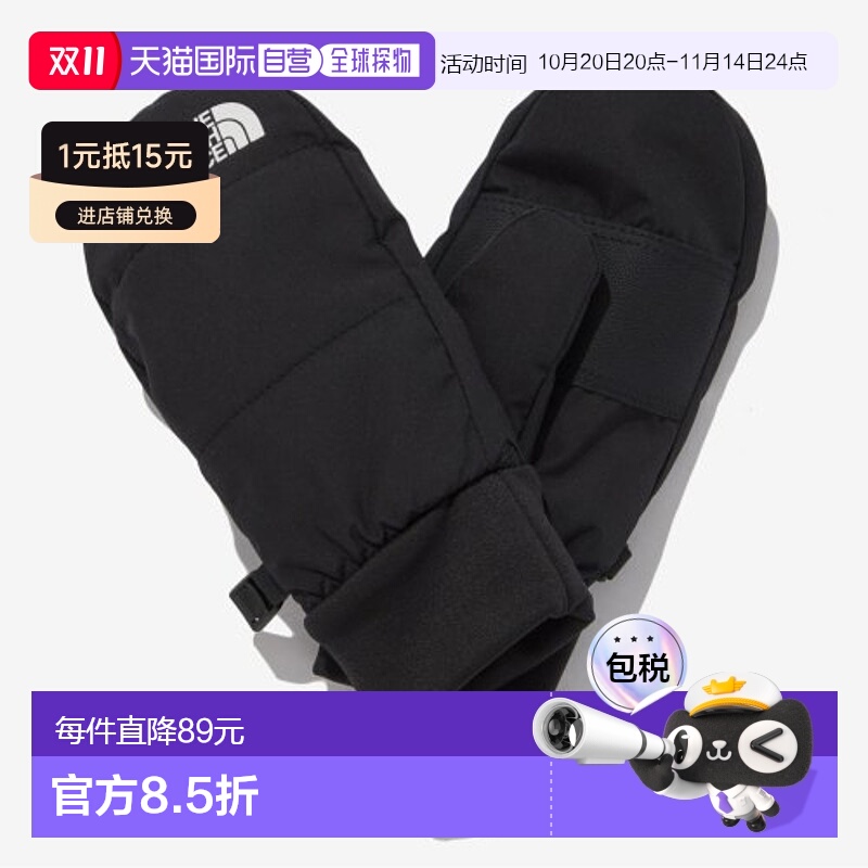 韩国直邮THE NORTH FACE KIDS儿童童装手套NJ3GN53RBLK北面