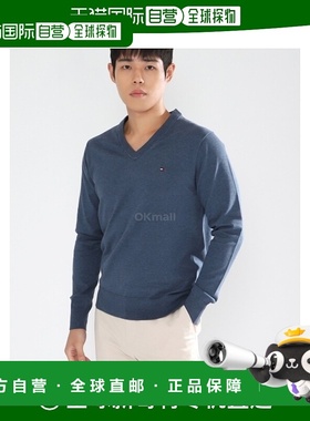 韩国直邮TOMMY HILFIGER 1985 V 领毛衣 (MW22349-DBZ) V领针织