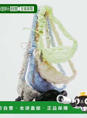 韩国直邮CARLYN 云朵褶皱单肩斜跨迷你女包腰包 5colors_H7311301