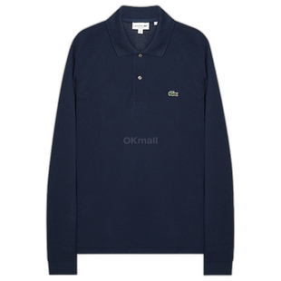 韩国直邮Lacoste L1312-166 男士长袖Polo衫 珠地面料 经典版型