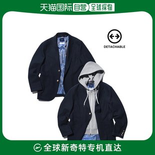 HOODIE DETACHABLE GLEANPARK NAV BLAZER YALE 韩国直邮YALE