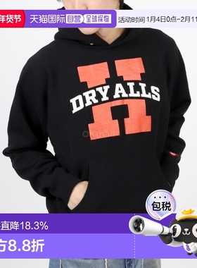 韩国直邮HUMAN MADE HM27CS031 黑色 拉链兜帽/卫衣