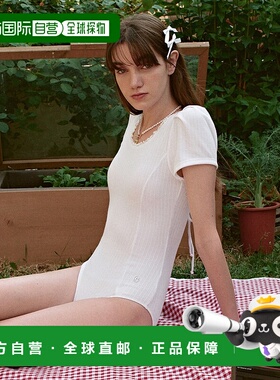 韩国直邮rolarola少女甜美可爱清新法式日常设计师女款泳衣302962