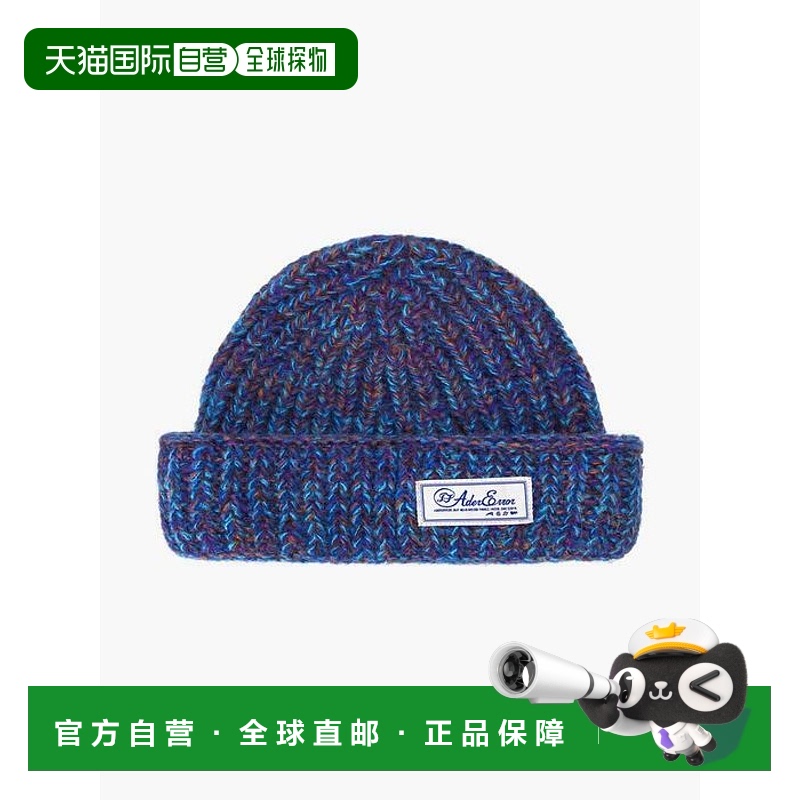 韩国直邮ADER ERROR 公用帽子Fluic logo beanie Purple 30212989