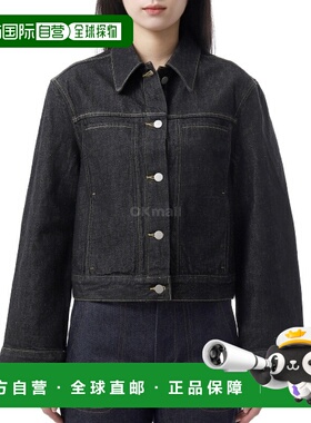 韩国直邮STUDIO NICHOLSON TAHOE SNW 牛仔夹克 黑色 (1230) 牛仔