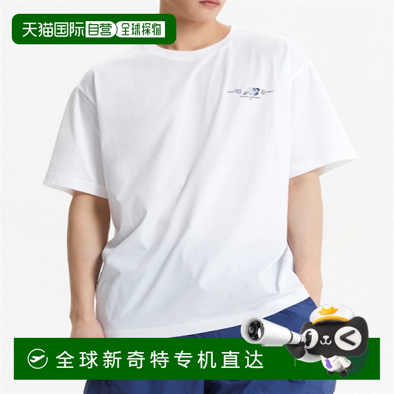 1h可退 韩国直邮newbalance  T恤短袖