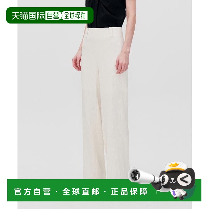 韩国直邮RE RHEE 女士女装休闲裤RP2SLO029-0 STRAIGHT LEG PLEATE
