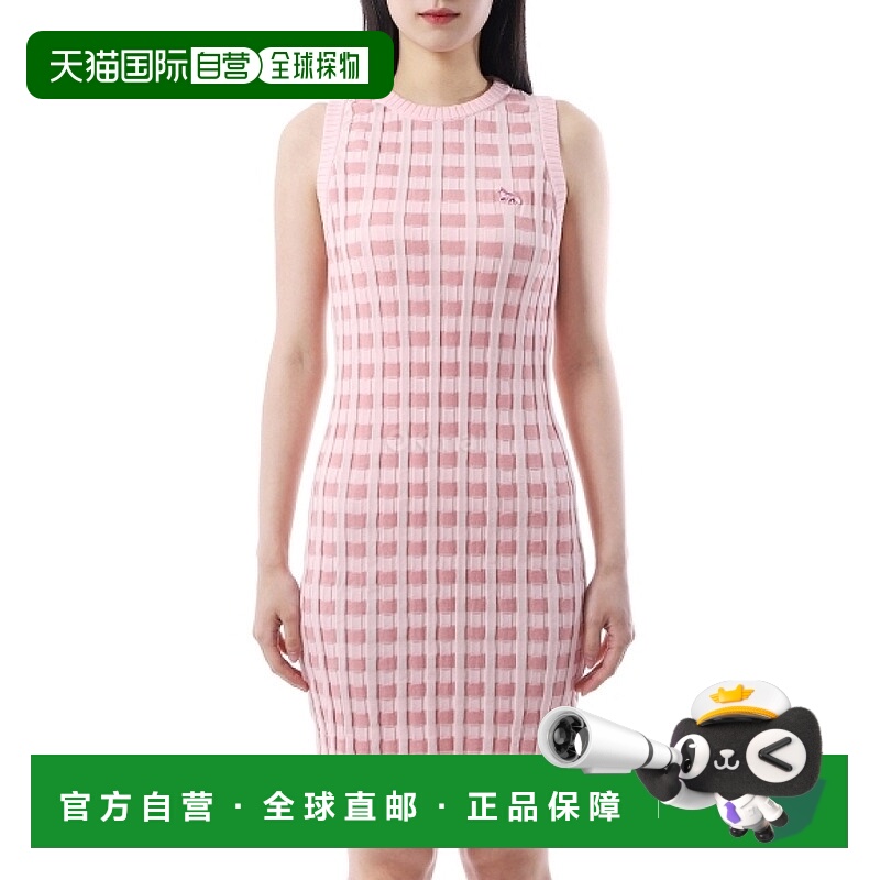 韩国直邮MAISON KITSUNE BABY FOX 格纹贴片短裙(OW01606KT1120-0