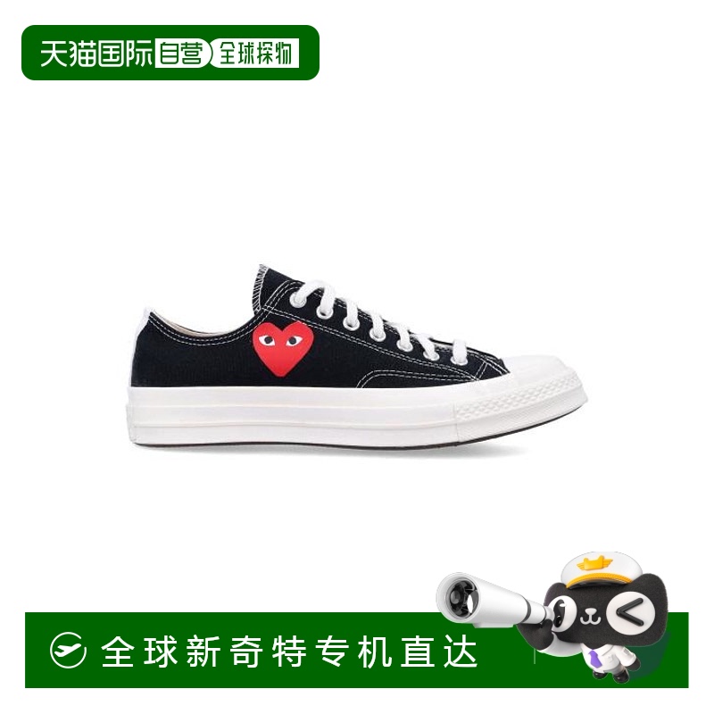 韩国直邮PLAY X CONVERSE25SS平板鞋男25PAZK128001 1 BLACK