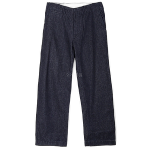 韩国直邮nanamica 宽版锥形牛仔长裤 - 靛蓝色牛仔裤休闲裤男装