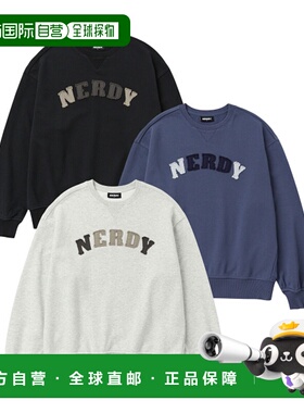 韩国直邮NERDY 公用卫衣PNEF24SW10舒适透气百搭潮牌 高级感正品
