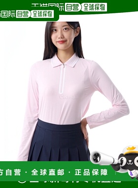 韩国直邮G/FORE 丝质科技尼龙四分之一拉链 POLO 衫 (GLP000001-)