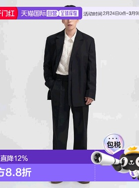 韩国直邮INSILENCE 裤子 IM2B2PT31宽松休闲外穿显瘦穿搭正品羊毛