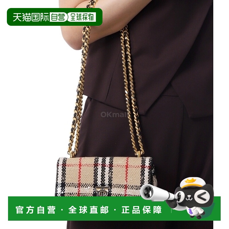 【99新未使用】BURBERRY博柏利 vintage check bookle mini rolla