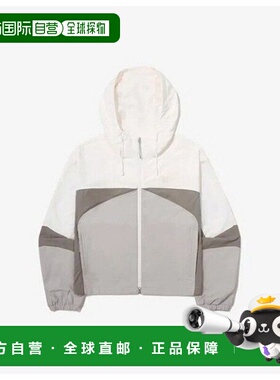 韩国直邮FILA Wheela Windbreaker TQJ FS2JKG3153F-SWH 拼色连帽
