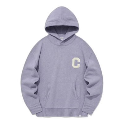 韩国直邮COVERNAT 连帽衫CO2303KT14LV公用LAMBSWOOL C LOGO KNIT