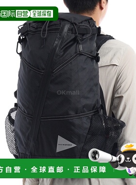 韩国直邮AND WANDER ECOPAK 40L 背包 - 黑色 (5745975201-010)