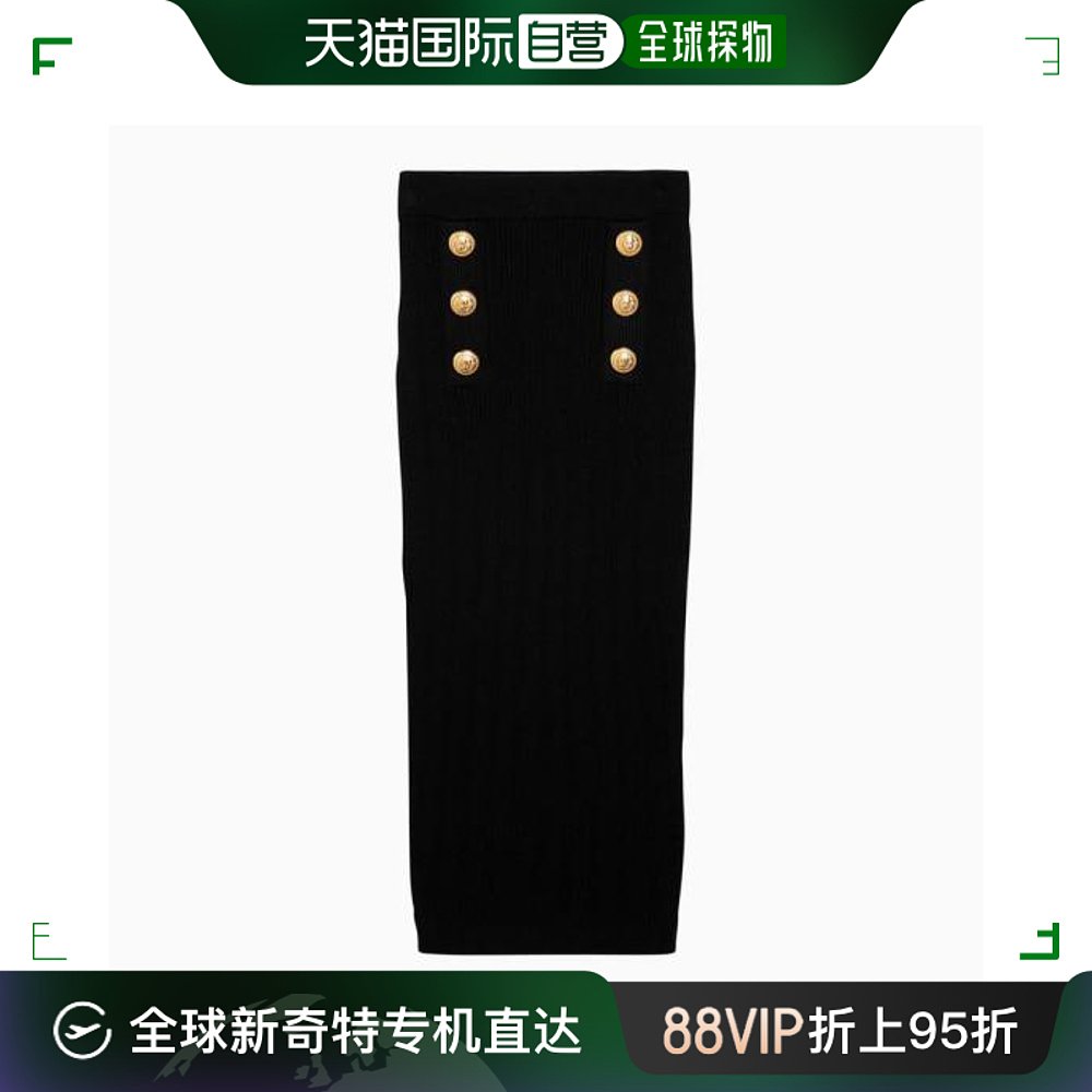 韩国直邮BALMAIN24SS短拳女CF0LD023KF24 O BALMA 0PABLACK 女装/女士精品 半身裙 原图主图