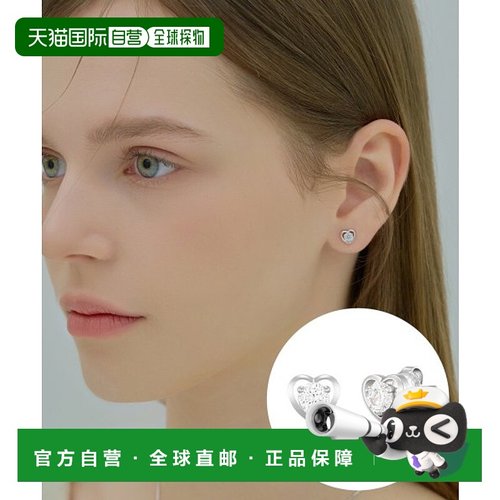 韩国直邮J.ESTINA气质iu同款精致高级小巧日常休闲女款耳环JJLJEQ