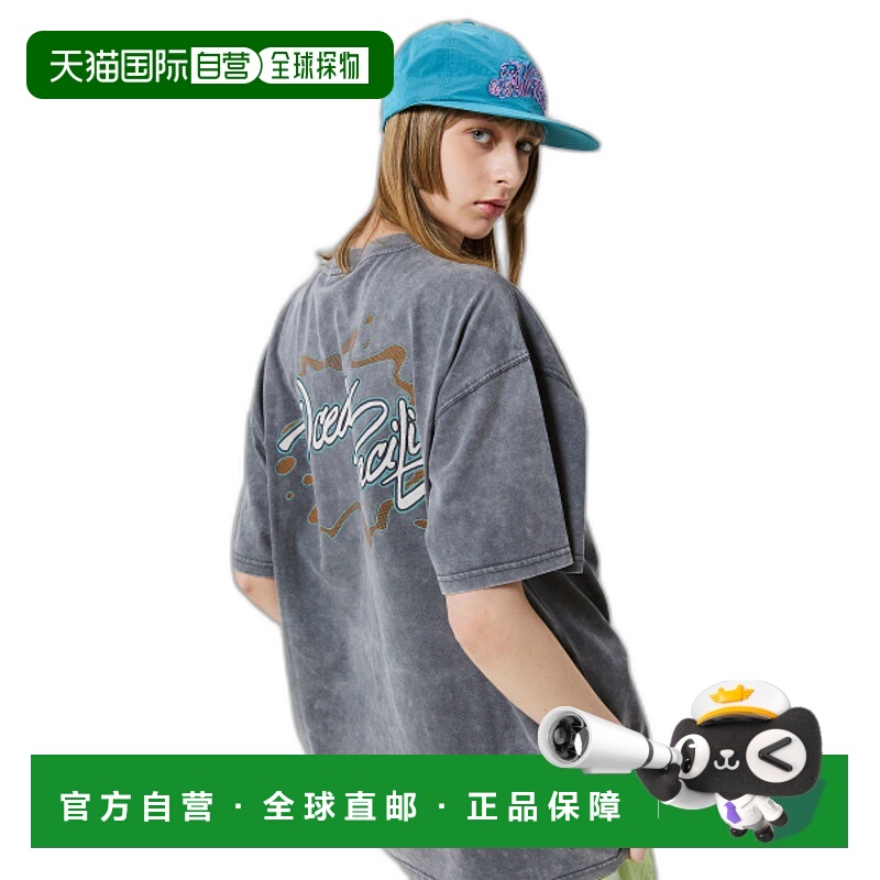 韩国直邮OCEANPACIFIC 女士女装T恤WOPC6SETGZ01 SPLASH WATER PIG