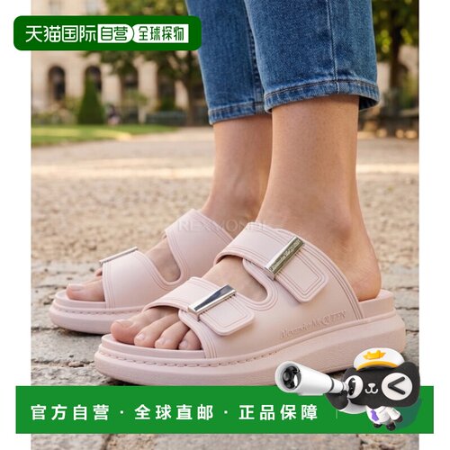 韩国直邮ALEXANDER MCQUEEN 658063 W4Z51 6833 拖鞋凉鞋松糕鞋