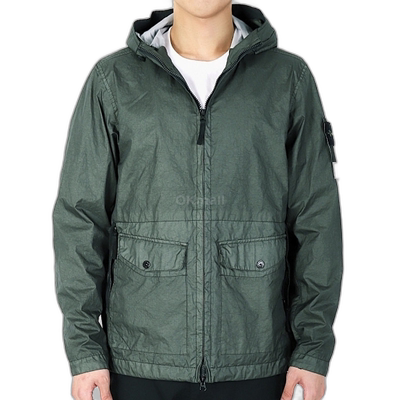 韩国直邮STONE ISLAND 41123 Membrana 3L TC 连帽防水夹克外套