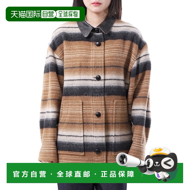 韩国直邮ISABEL MARANT 大维 (MA0367FA C1D02E 50CM) 外套羊毛