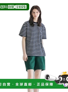 韩国直邮TOMMY HILFIGER 女士女装T恤T22E1TTO054WT10A6条纹