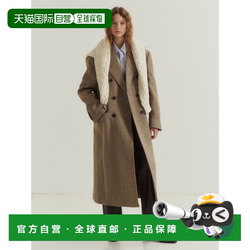 韩国直邮Dunst秋冬24年新品法式复古经典中性风韩版大衣UDCO3D125