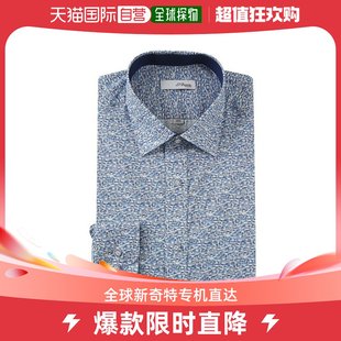 男性衬衣 韩国直邮S.T.Dupont Dupont 衬衫 礼物包装