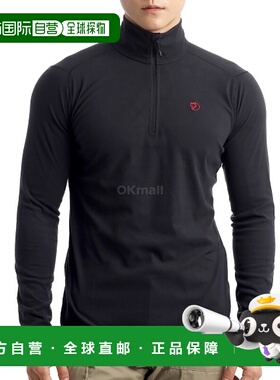 韩国直邮fjallraven瑞典北极狐 松木半拉链 M 黑色 (81446/55长袖