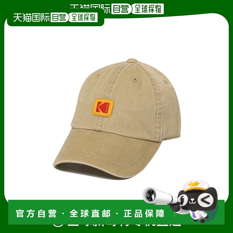 韩国直邮KODAK正品新款美式校园时尚运动男款棒球帽K4143LCP72BEI