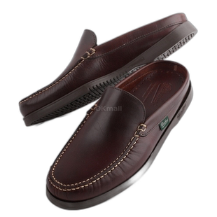 韩国直邮Paraboot男士乐福鞋深棕色皮质质感舒适简约百搭1422 03