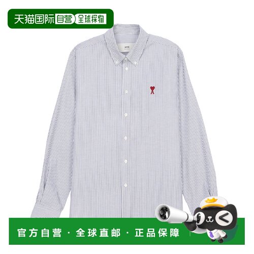 1h可退 韩国直邮ami paris 男士 衬衫