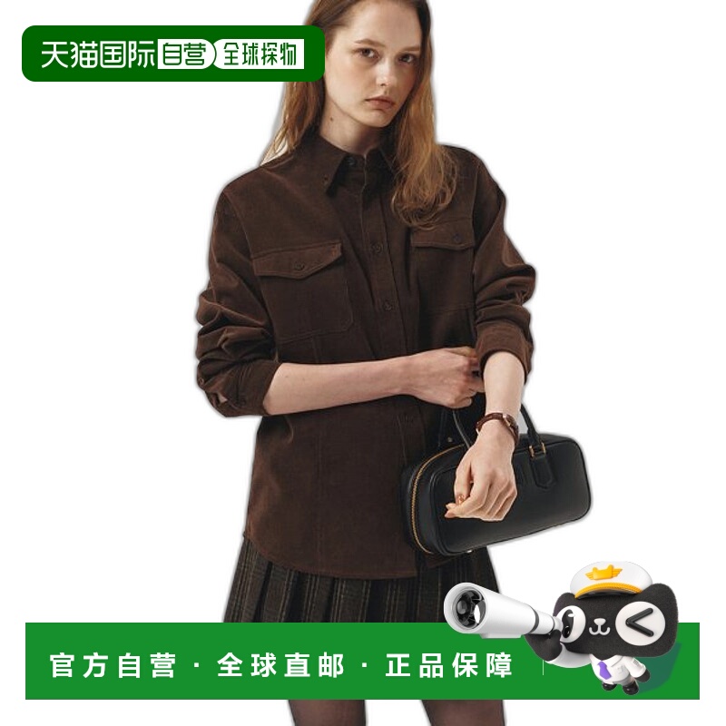 韩国直邮Dunst2023秋冬新品中性风经典女款衬衫UDSH3C104W2高档